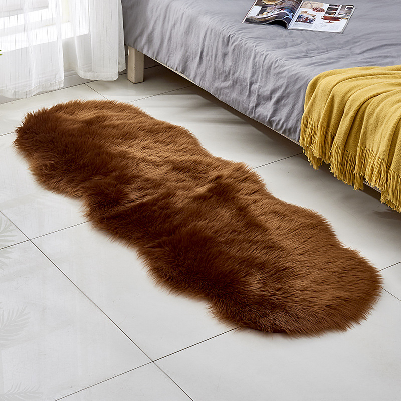 Cowhide Rug Faux - Kürk sahte yapay koyun derisi halı