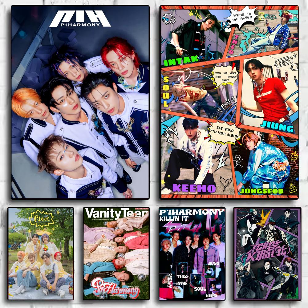 Home Decor Magazine - Pop KPOP P_P1Harmony Dergisi Posteri Dekoratif