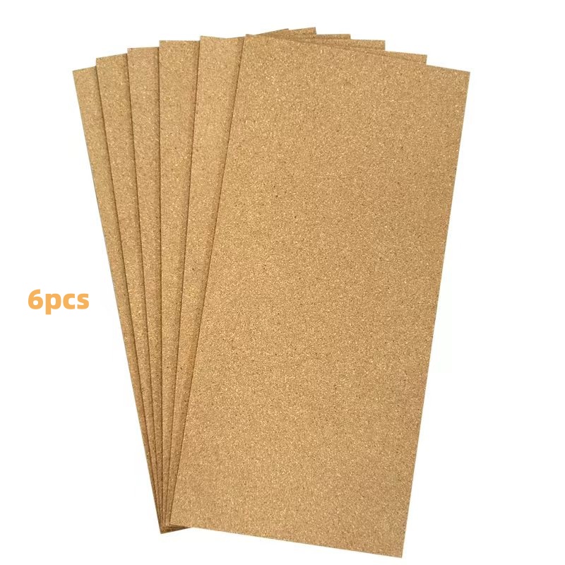 Home Decor Vision Board - 6 Parçalı Yapışkanlı Mantar Pano 17x8