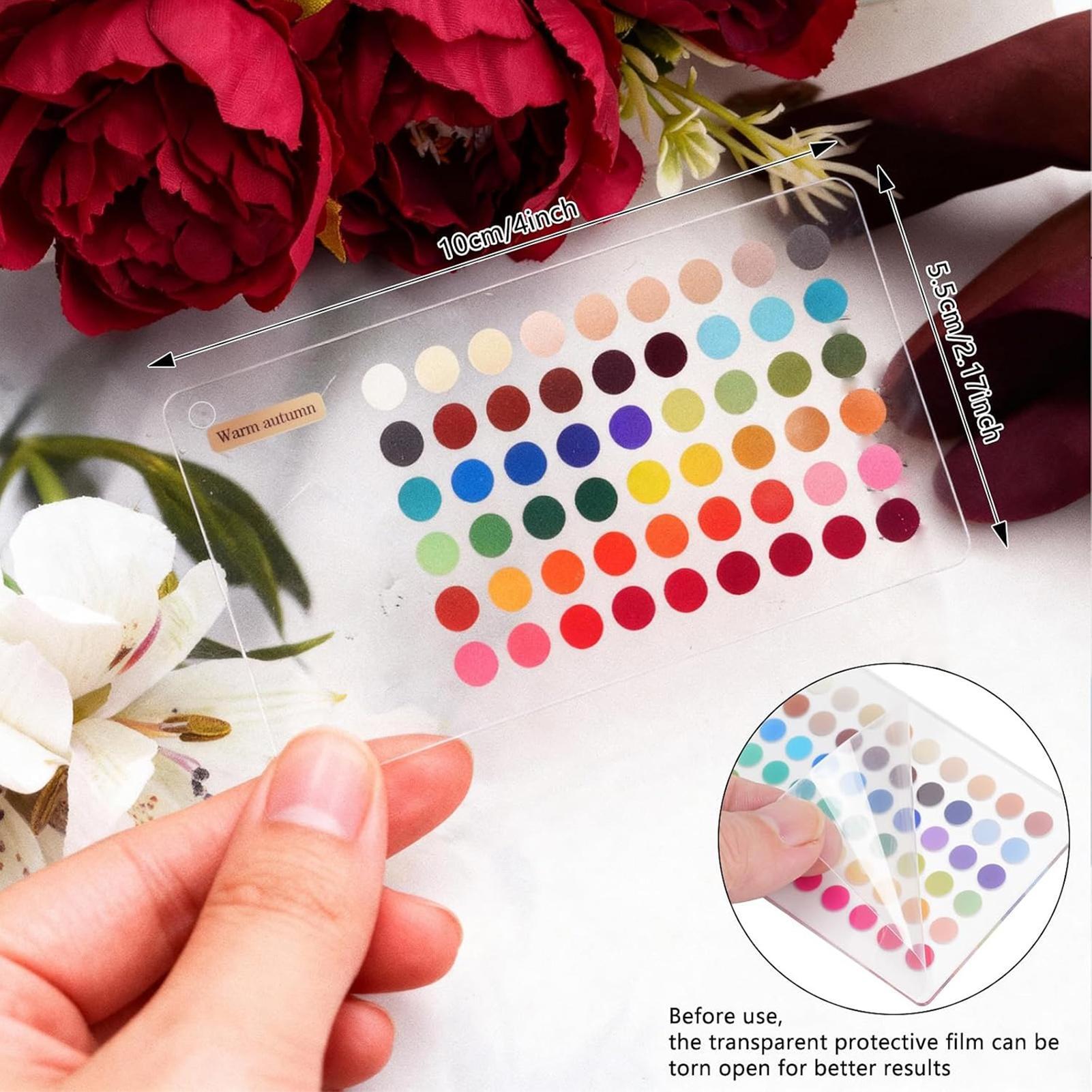 Home Decor Color Palettes - 6 Adet Yumuşak Sonbahar Renk Analiz