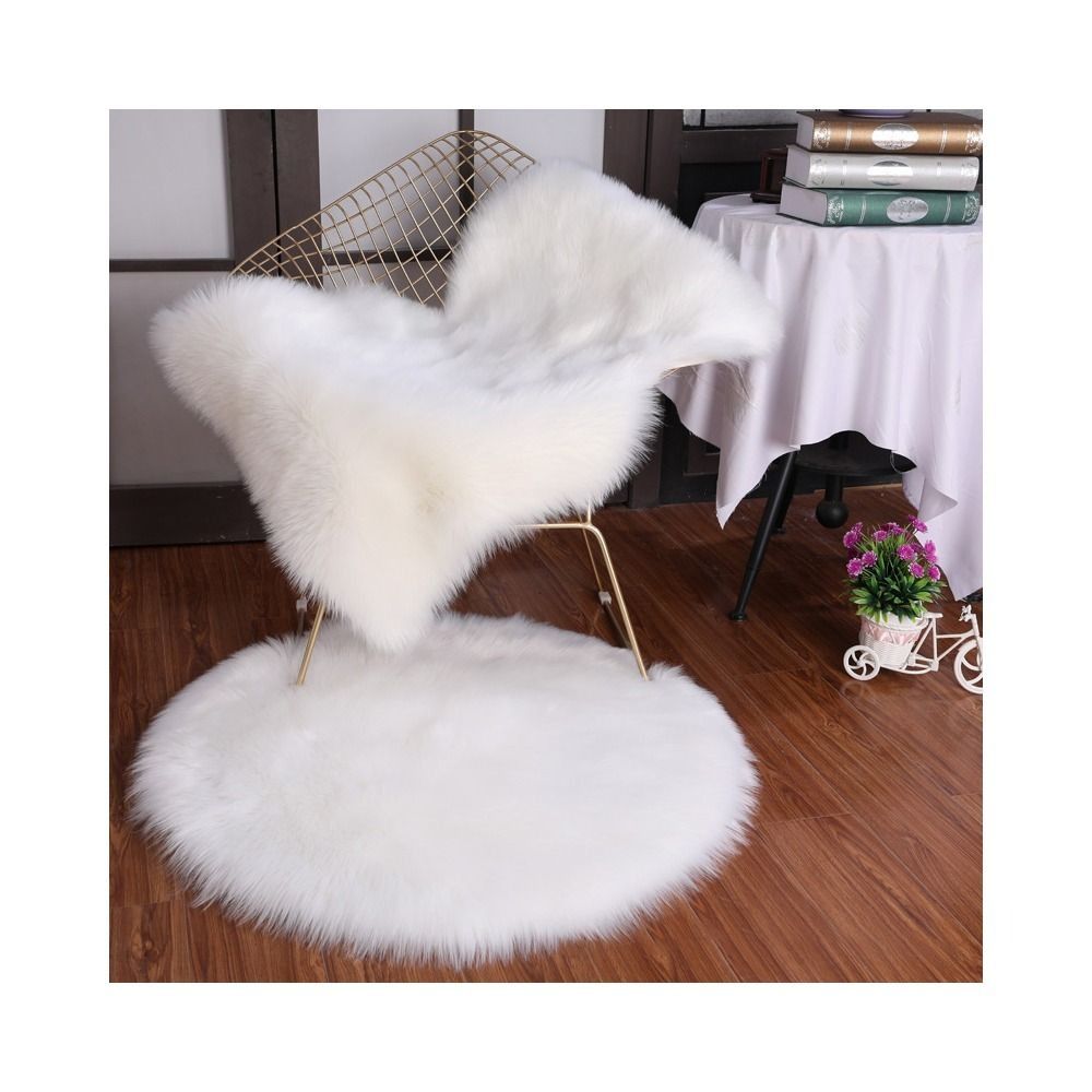 Cowhide Rug Faux - Yıkanabilir Suni Yün Tüylü Uzun Tüylü