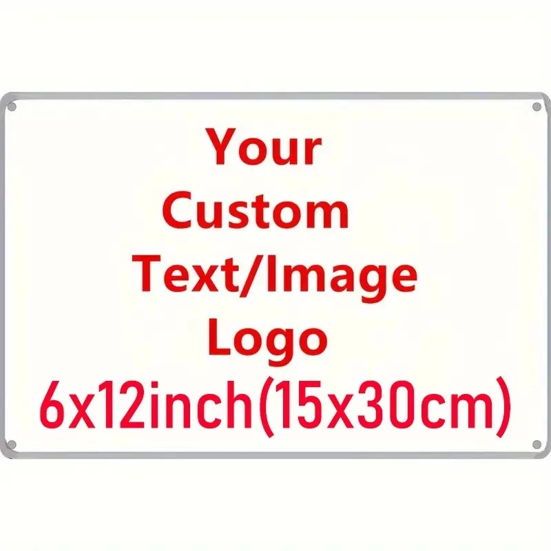 Home Decor Free Images - [2D Düz] 6×12 İnç 15×30cm Kişiselleştirilmiş