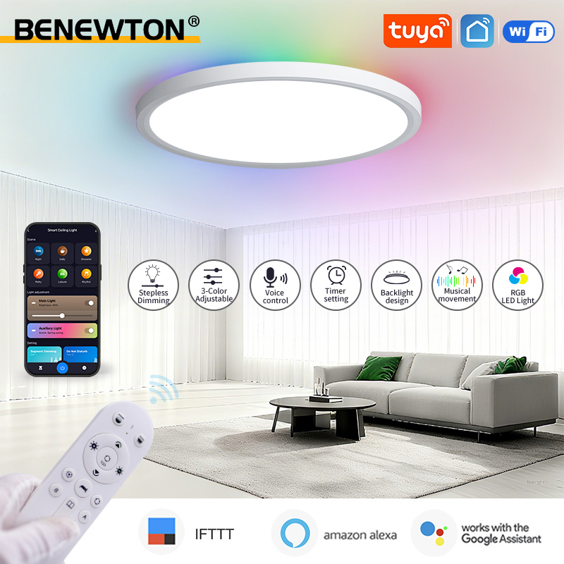 Home Decor App Free - BENEWTON Tuya Akıllı WiFi Tavan Lambası