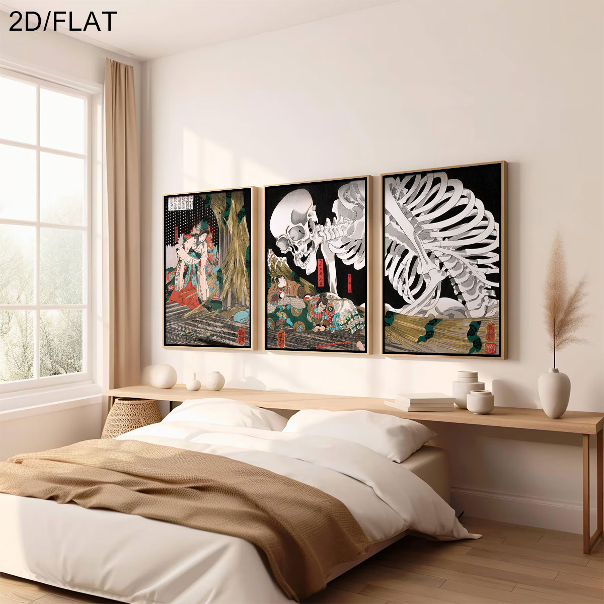 3 adet Retro Japon Takiyasha C - Home Decor Design Interior incelemesi ve fiyatı