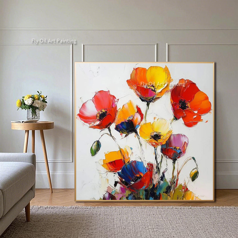 Kalın Impasto El Boyaması Geli - Home Decor Color Palettes incelemesi ve fiyatı