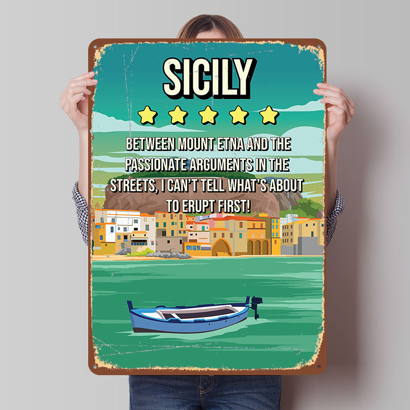 Sicilya Komik İnceleme Seyahat - Review Home Decor incelemesi ve fiyatı