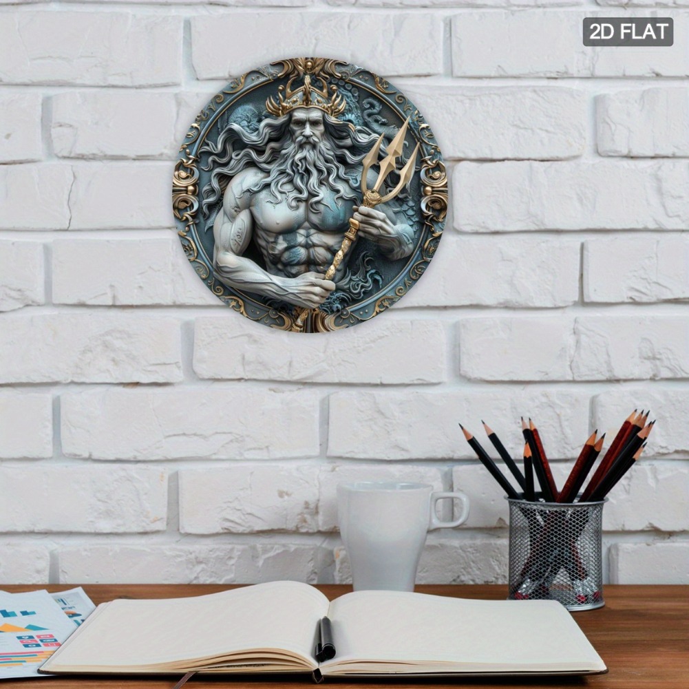 2D Düz, 1 adet 2D Düz Poseidon - Home Decor Design Interior incelemesi ve fiyatı
