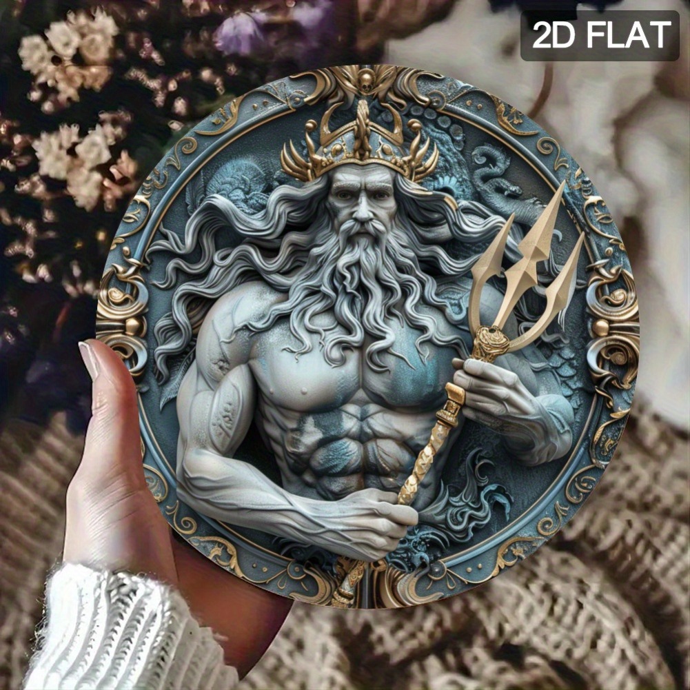 2D Düz, 1 adet 2D Düz Poseidon - Home Decor Design Interior incelemesi ve fiyatı