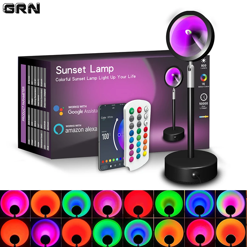 Akıllı LED Sunset lamba renkli - Home Decor App Free incelemesi ve fiyatı