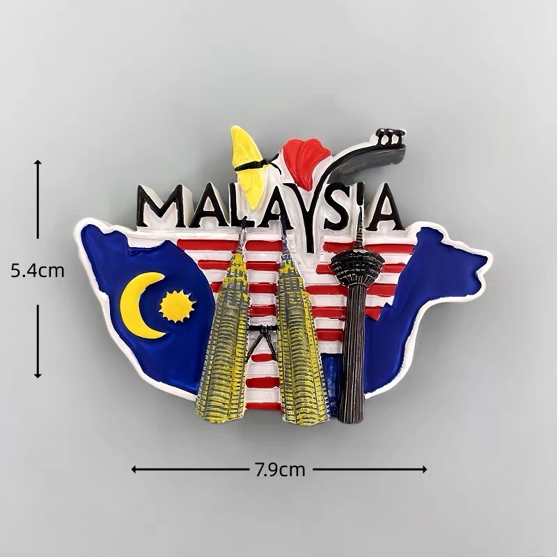 3D Malezya Buzdolabı Mıknatısl - Home Decor Kuala Lumpur incelemesi ve fiyatı