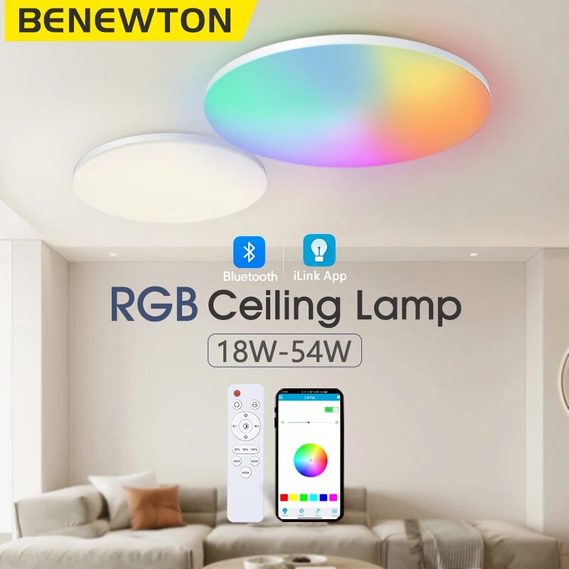 BENEWTON akıllı tavan ışık RGB - Home Decor App Free incelemesi ve fiyatı