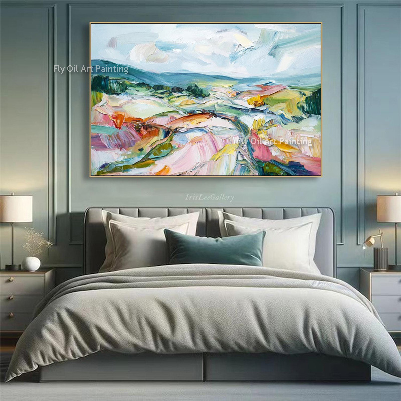 El Boyaması Palet Bıçağı Manza - Home Decor Color Palettes incelemesi ve fiyatı