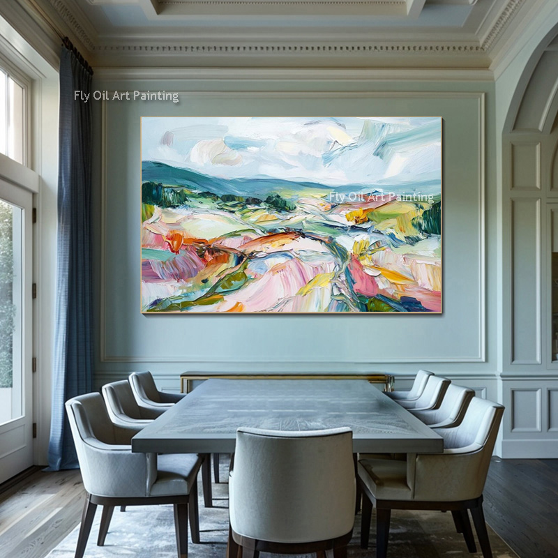 El Boyaması Palet Bıçağı Manza - Home Decor Color Palettes incelemesi ve fiyatı