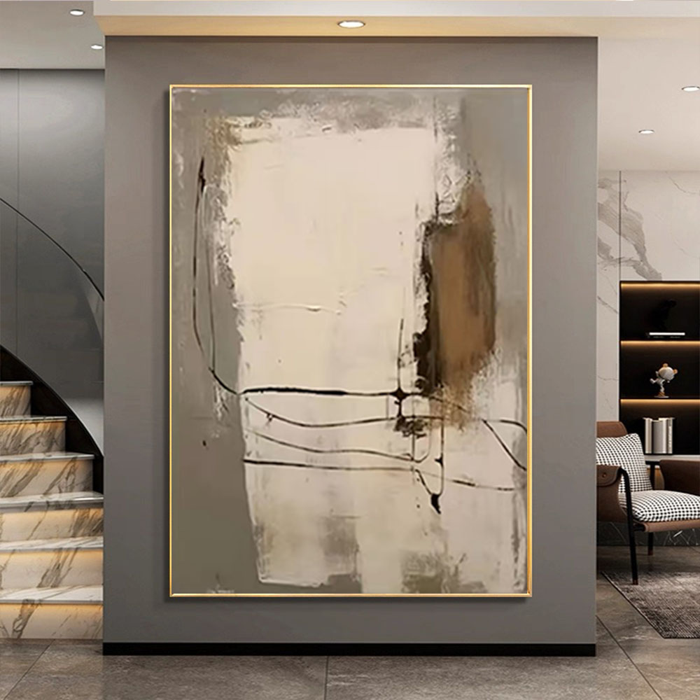 100% el boyalı yağlıboya soyut - Home Decor Color Palettes incelemesi ve fiyatı