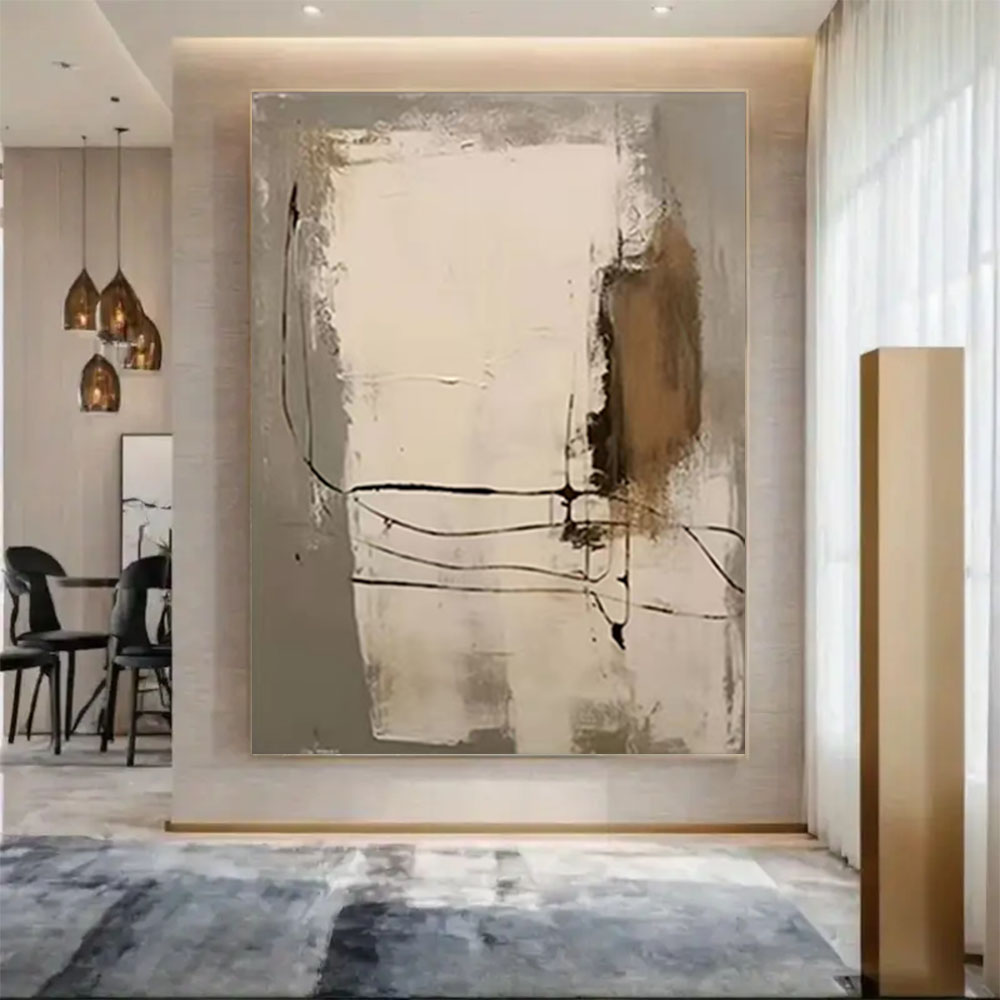 100% el boyalı yağlıboya soyut - Home Decor Color Palettes incelemesi ve fiyatı