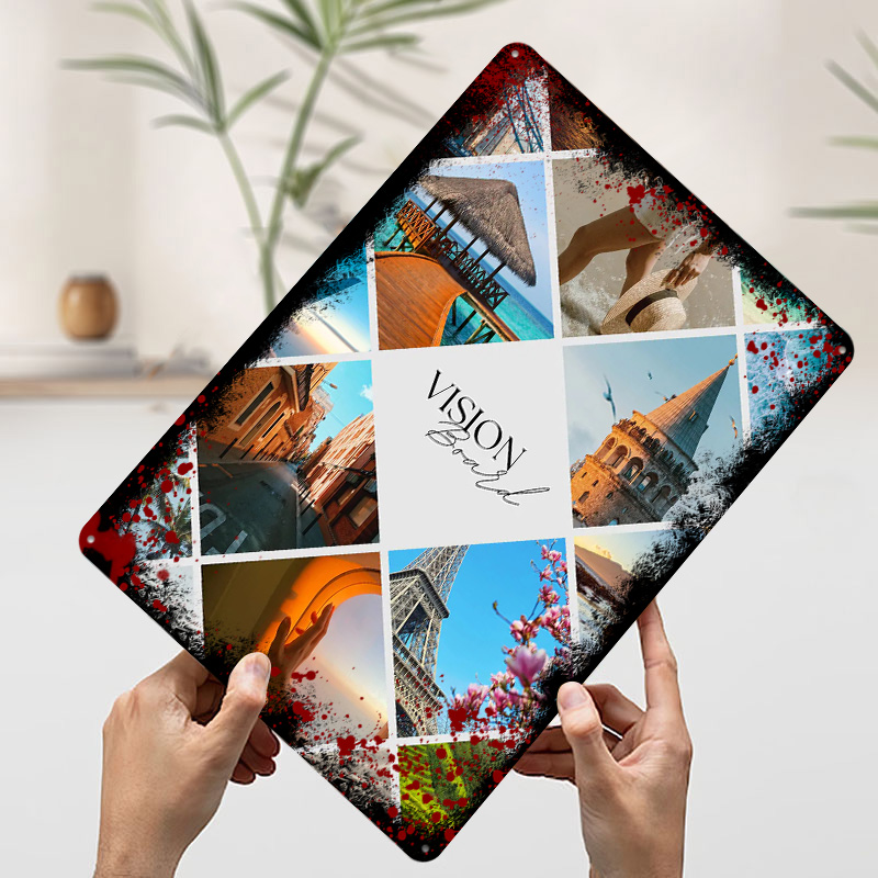 Seyahat Vizyon Kurulu Kolaj Ba - Home Decor Vision Board incelemesi ve fiyatı