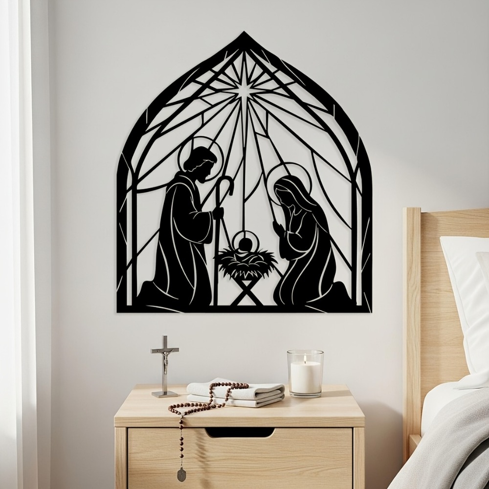 CIFBUY Dini İsa Doğuşu Metal D - Home Decor Interior incelemesi ve fiyatı
