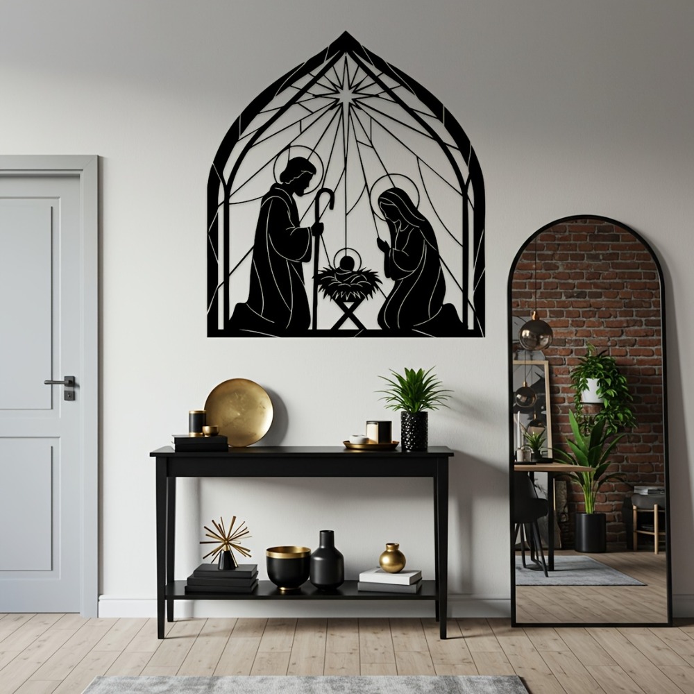 CIFBUY Dini İsa Doğuşu Metal D - Home Decor Interior incelemesi ve fiyatı