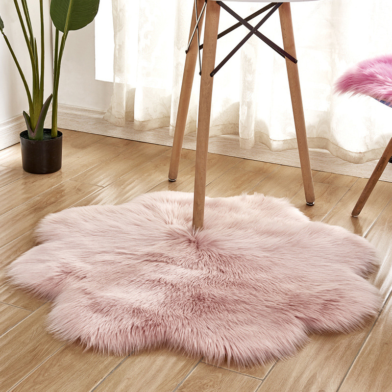 Erik Çiçeği Şekli Yumuşak Takl - Cowhide Rug Faux incelemesi ve fiyatı