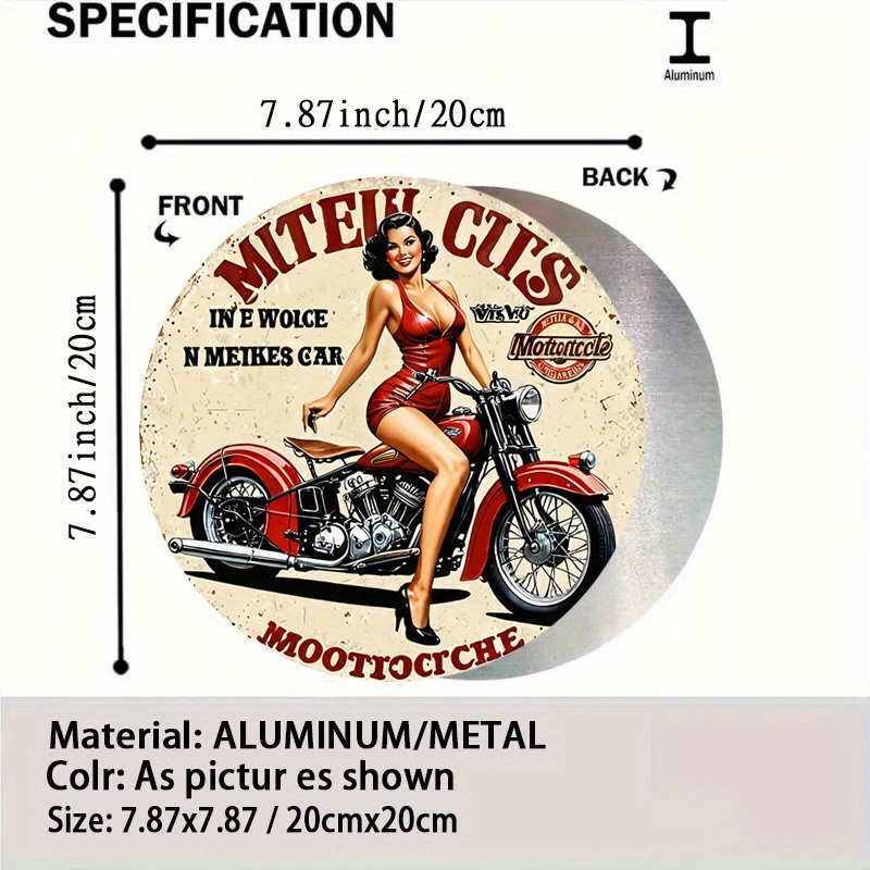 Vintage Motosiklet Alüminyum D - Home Decor Trends incelemesi ve fiyatı