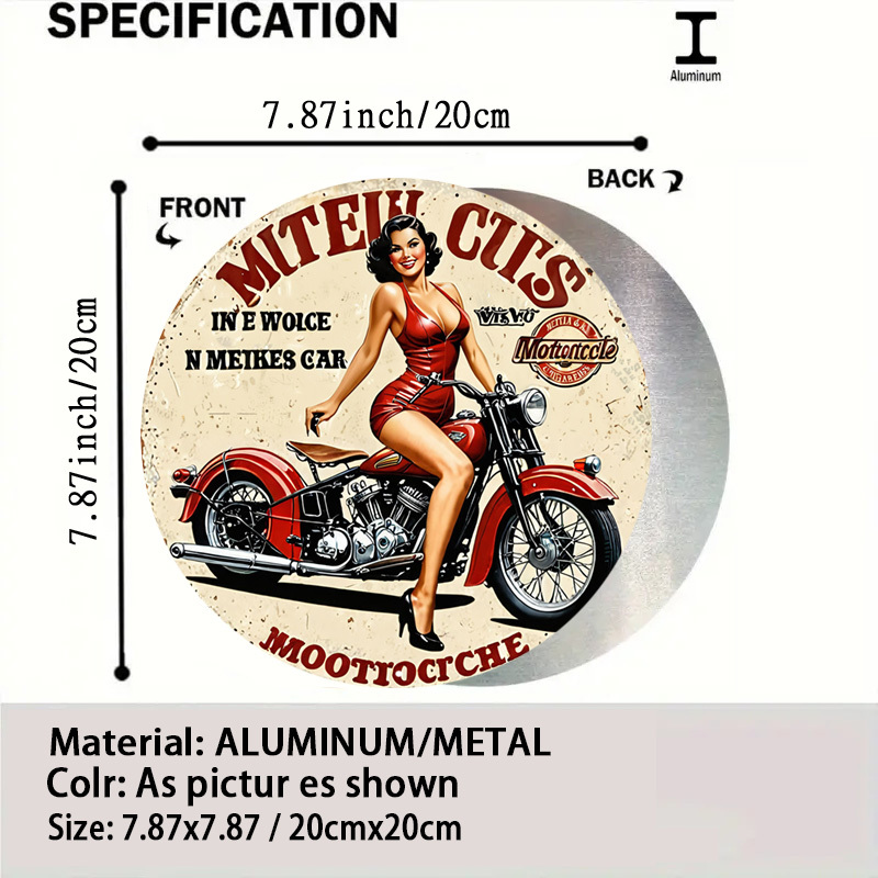 Vintage Motosiklet Alüminyum D - Home Decor Trends incelemesi ve fiyatı