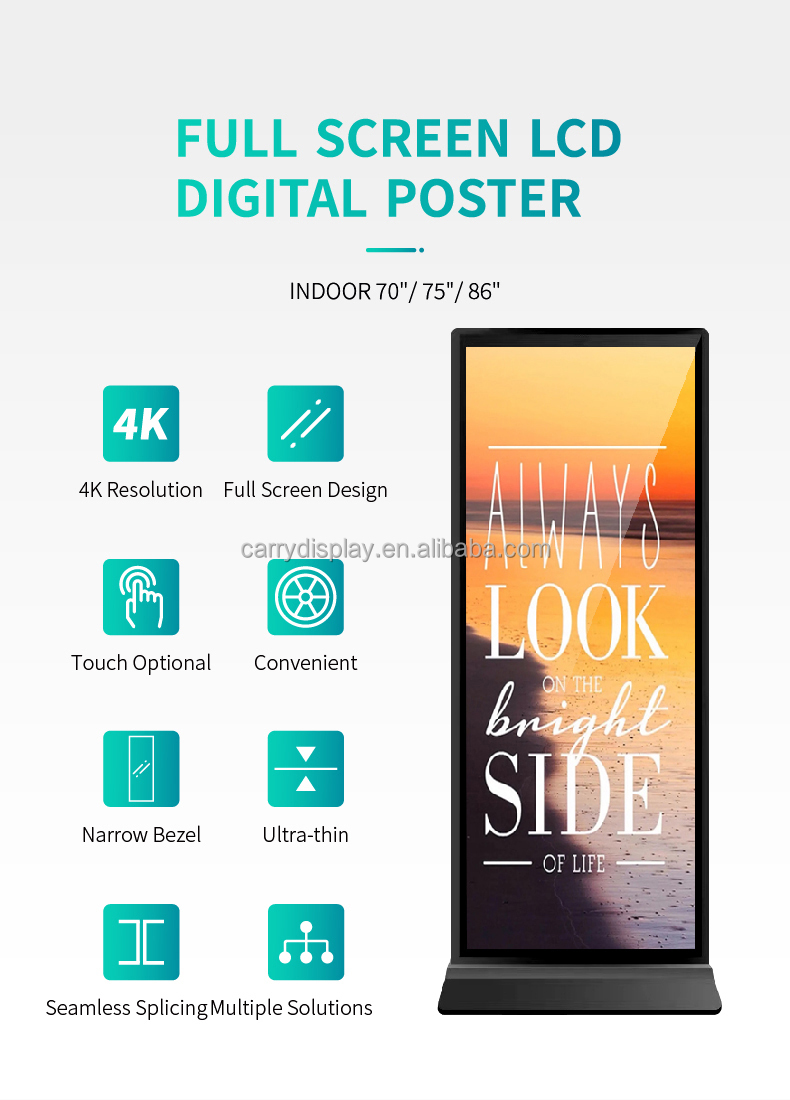 Ultra İnce Ayaklı Reklam Kiosk - Flooring Home Decor incelemesi ve fiyatı
