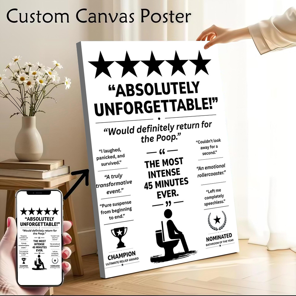 Komik Banyo İncelemesi Baskılı - Review Home Decor incelemesi ve fiyatı