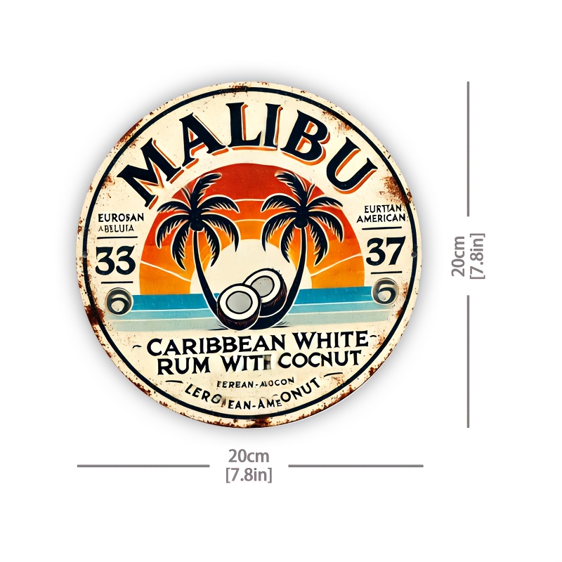Vintage Malibu Rum Hindistan C - Home Decor Trends incelemesi ve fiyatı