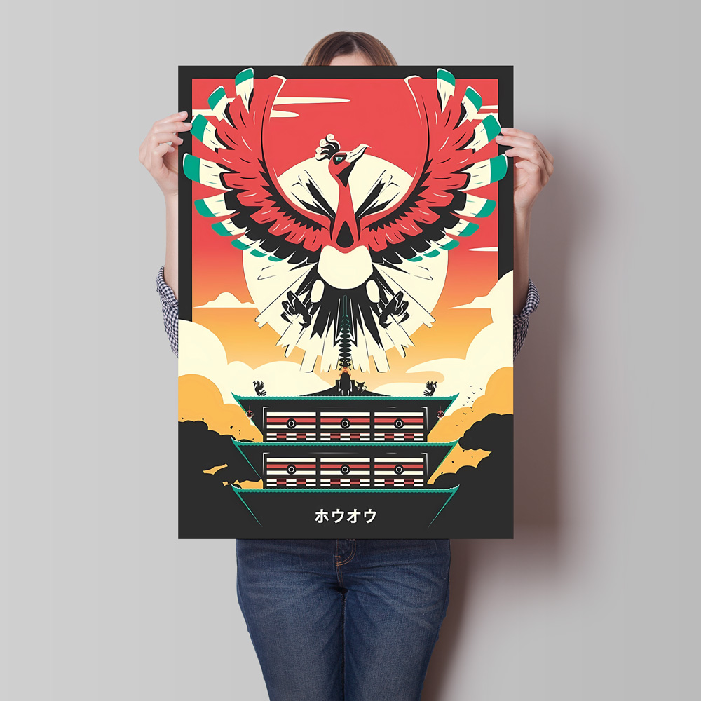 Tuval Sanat Resim Pokemon Ho-O - Home Decor Free Images incelemesi ve fiyatı