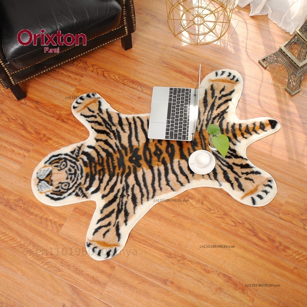 Kaplan Baskılı Halı İnek Leopa - Cowhide Rug Faux incelemesi ve fiyatı