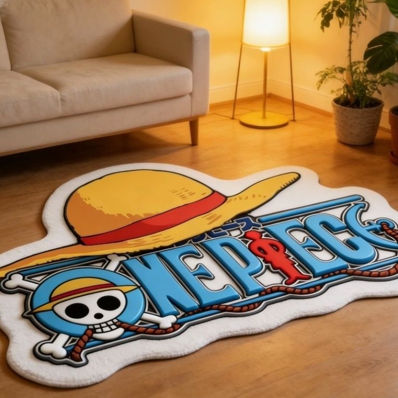 One Piece Anime Desenli Halı,  - Flooring Home Decor incelemesi ve fiyatı