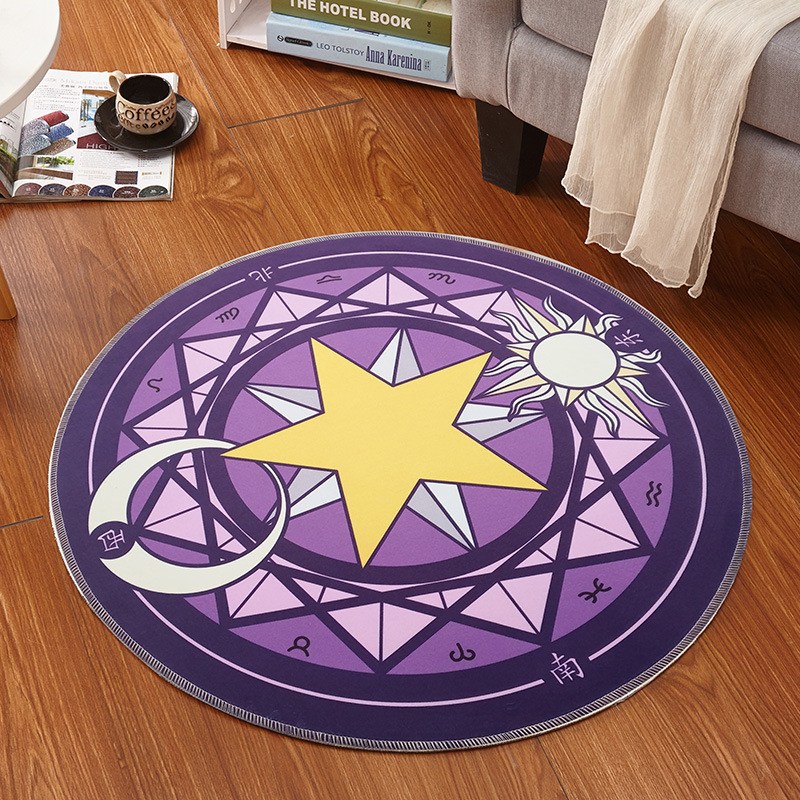 60x60 cm Anime Card Captor Sak - Flooring Home Decor incelemesi ve fiyatı