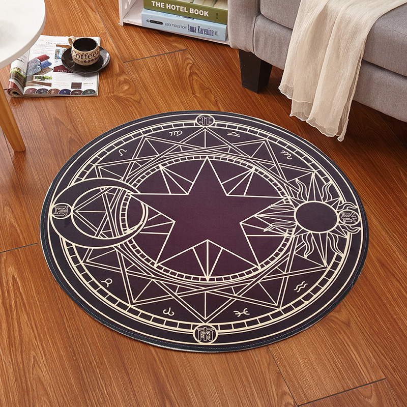 60x60 cm Anime Card Captor Sak - Flooring Home Decor incelemesi ve fiyatı