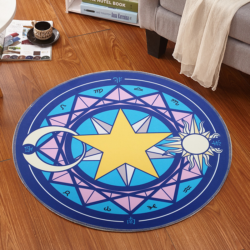 60x60 cm Anime Card Captor Sak - Flooring Home Decor incelemesi ve fiyatı
