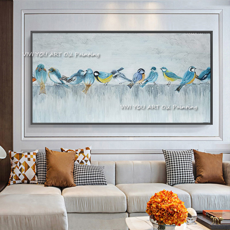 Soyut El Yapımı Kalın Yağlıboy - Home Decor Color Palettes incelemesi ve fiyatı