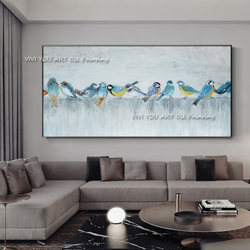 Soyut El Yapımı Kalın Yağlıboy - Home Decor Color Palettes incelemesi ve fiyatı