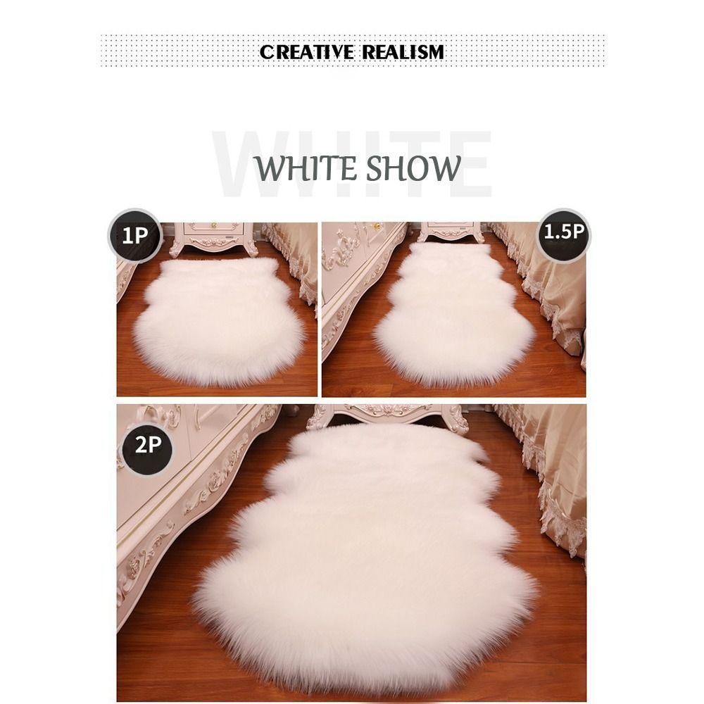 Yıkanabilir Suni Yün Tüylü Uzu - Cowhide Rug Faux incelemesi ve fiyatı