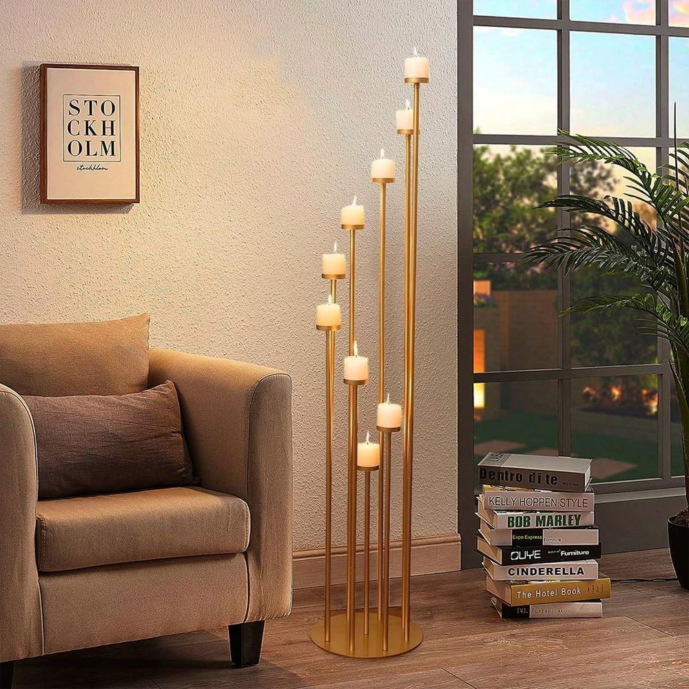 2 Adet 9 Kollu Şamdan, Düğün K - Flooring Home Decor incelemesi ve fiyatı