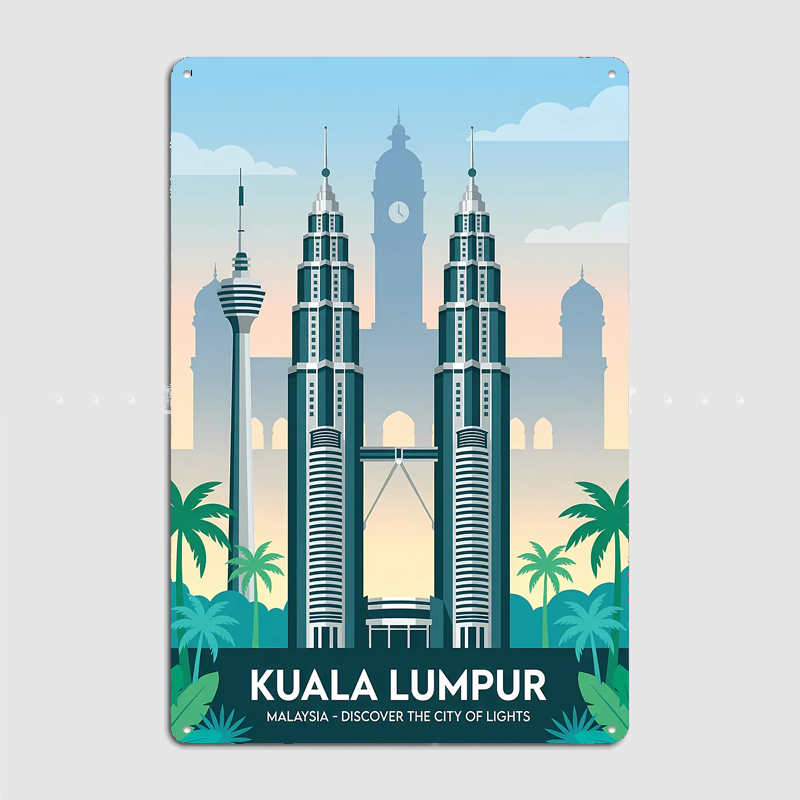 Kuala Lumpur Şehir Manzarası S - Home Decor Kuala Lumpur incelemesi ve fiyatı