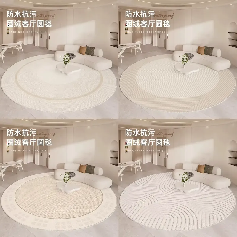 Krem Tarzı Şerit Halılar Oturm - Flooring Home Decor incelemesi ve fiyatı