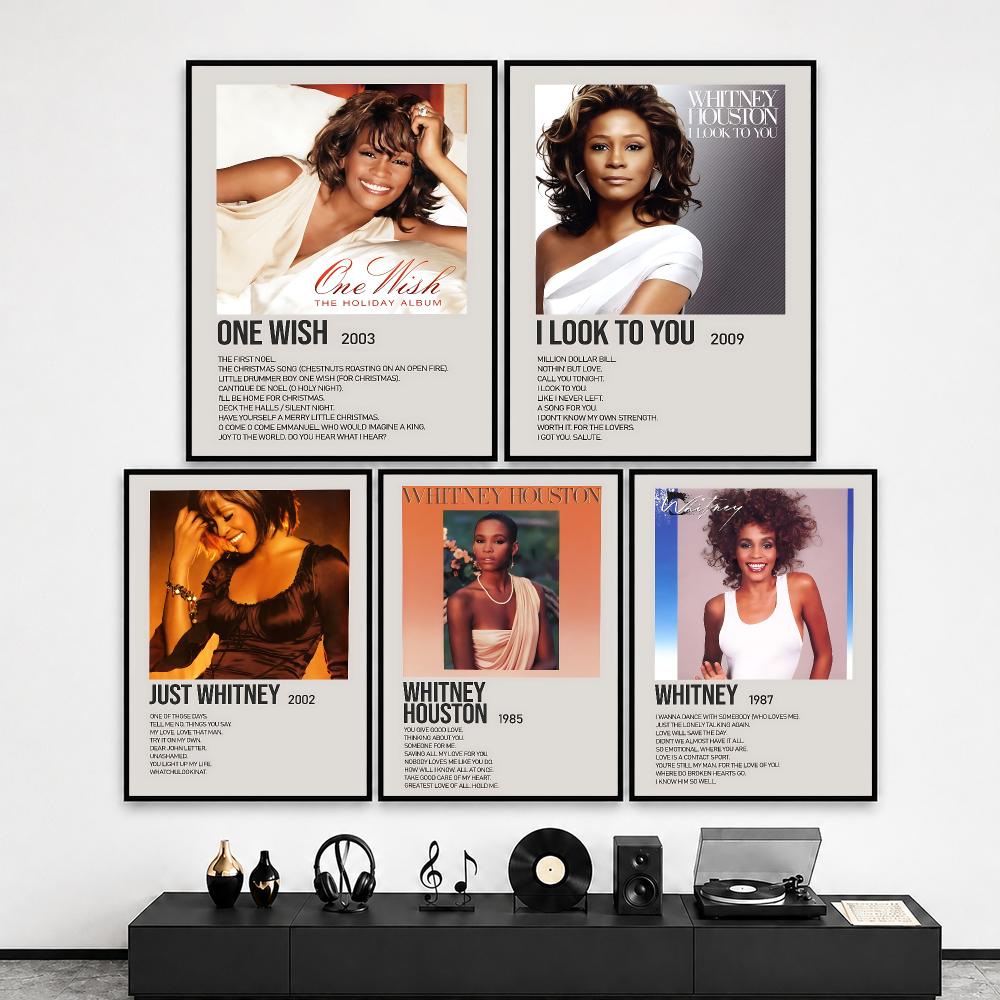 W-Whitney H-Houston A-Album Po - Home Decor Houston incelemesi ve fiyatı