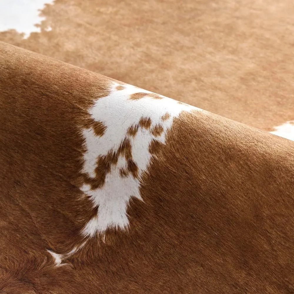 Premium İnek Desenli Suni Deri - Cowhide Rug Faux incelemesi ve fiyatı