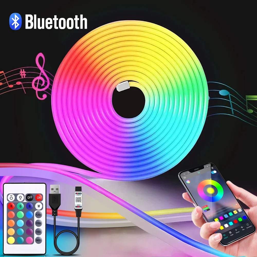 1-5m RGB LED Neon Şerit Işık 5 - Home Decor App Free incelemesi ve fiyatı